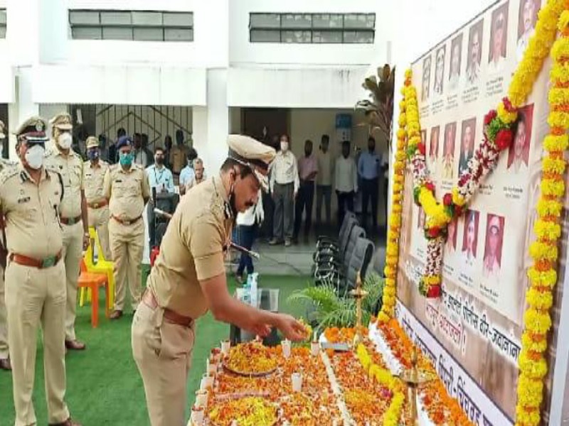 Death on duty is a matter of pride for the police: Krishna Prakash | कर्तव्यावर वीरमरण येणे ही पोलिसांसाठी अभिमानाची बाब: कृष्ण प्रकाश