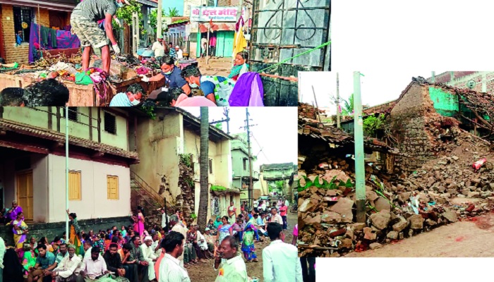 Residents of Kurundwad rise to grief - | कुरुंदवाडवासीयांची दु:ख सावरत उभारी -: महापुराच्या फटक्याने मोठे नुकसान