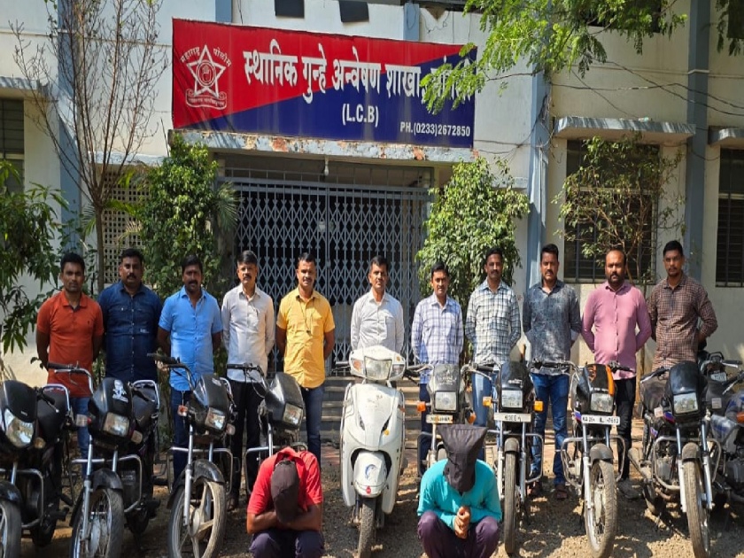 13 bikes seized from interstate thieves in Sangli | सांगलीत आंतरराज्य चोरट्यांकडून १३ दुचाकी जप्त, दोघांना अटक
