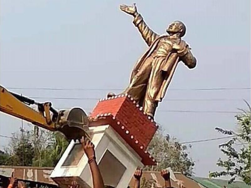 What will happen to the statue? | पुतळे पाडून काय होणार ?