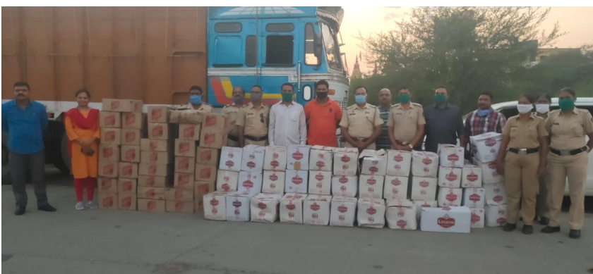 Stocks of liquor coming from Madhya Pradesh seized in Nagpur | नागपुरात मध्य प्रदेशातून येणारा मद्यसाठा जप्त