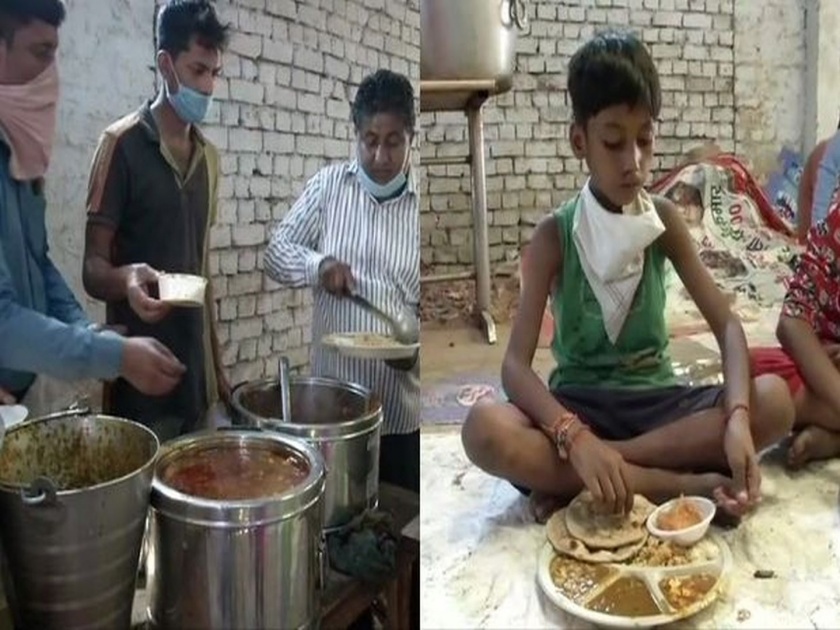 Viral Photo : Shyam rasoi serving food at just one rupee in nangloi delhi | सलाम! रोज हजारो लोकांना फक्त १ रुपयात पोटभर जेवण पुरवतोय हा 'देवमाणूस'...