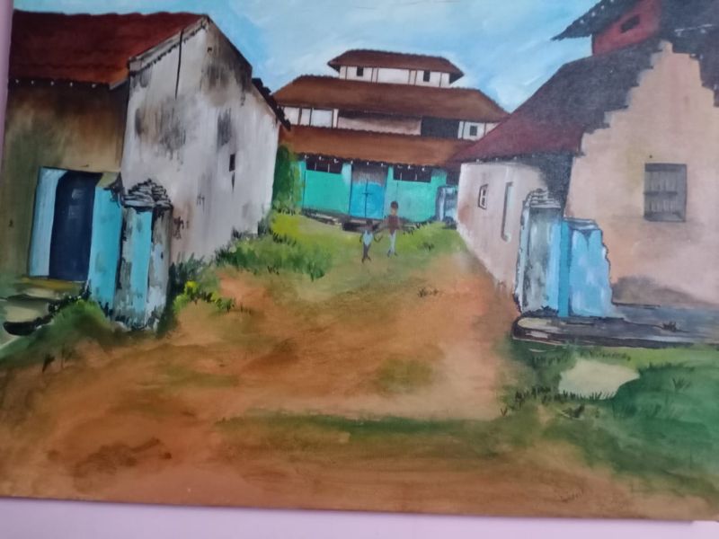 Painting flourished in the apathy of lockdown | टाळेबंदीच्या औदासीन्यात बहरली चित्रकला