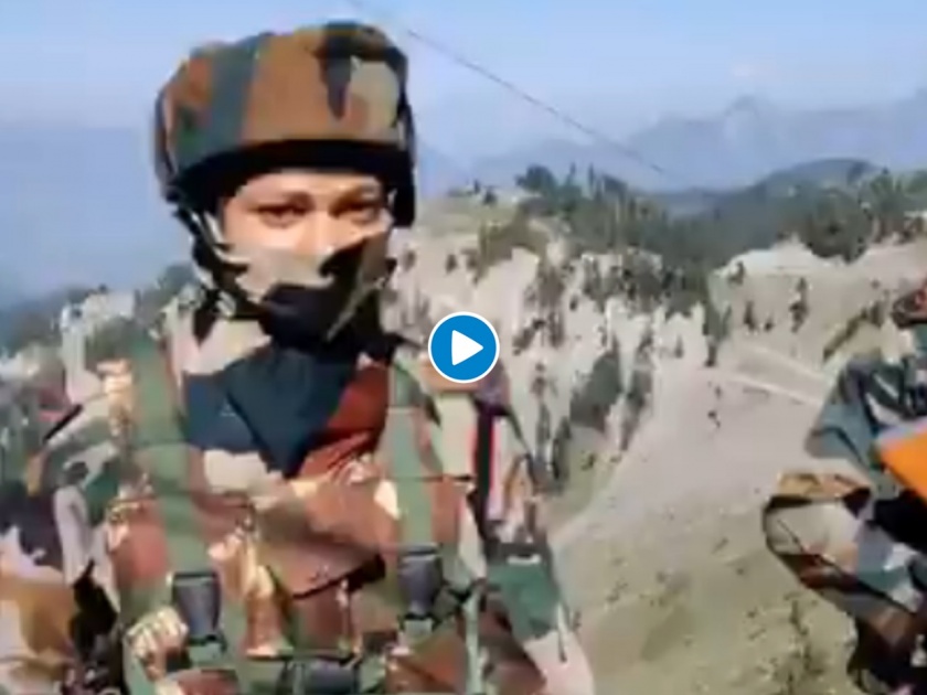 Indian Army Deploys Riflewomen Along LoC With Pakistan? Video Goes Viral | भारत-पाकिस्तान नियंत्रण रेषेवर रायफलधारी रणरागिणी?; व्हिडीओ व्हायरल