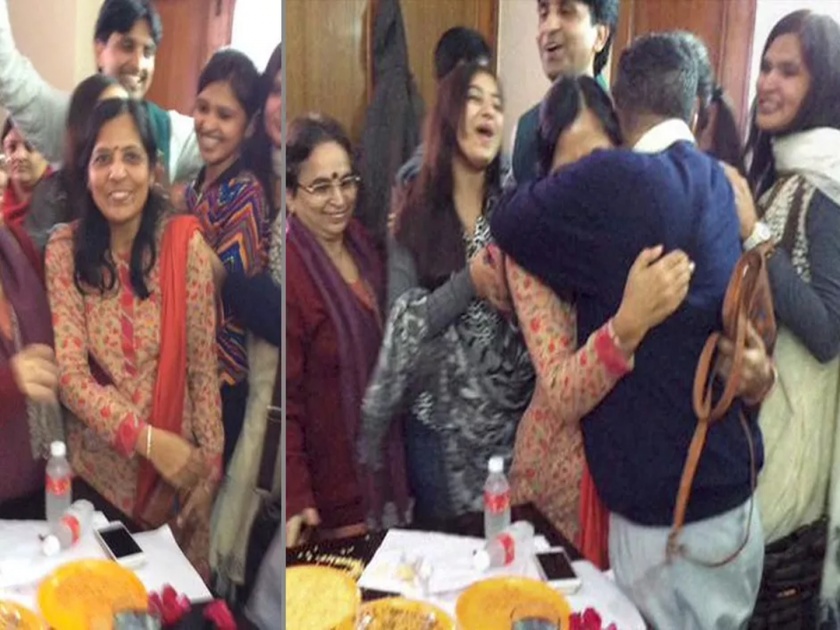 Arvind Kejriwal will gift wife victory | Delhi Election Results : केजरीवाल देणार पत्नी सुनिता यांना वाढदिवसाची 'विजयी भेट'