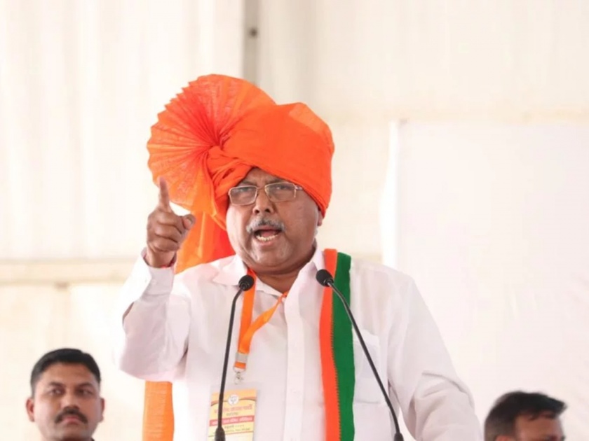 Chandrakant Patil criticizes Shiv Sena from BJP rally | महायुतीच सरकार येईल असे वाटत असताना विश्वासघात झाला: चंद्रकांत पाटील
