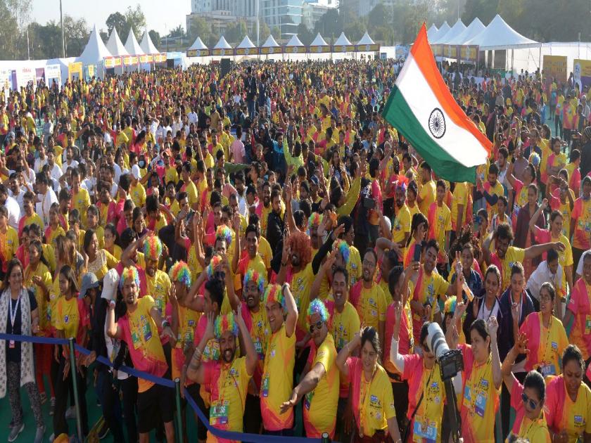 Nagpurkar run passionately in Lokmat Mahamarathon; Great response to the competition | ‘महामॅरेथॉन’मध्ये धावले सुसाट नागपूरकर; स्पर्धेला उदंड प्रतिसाद