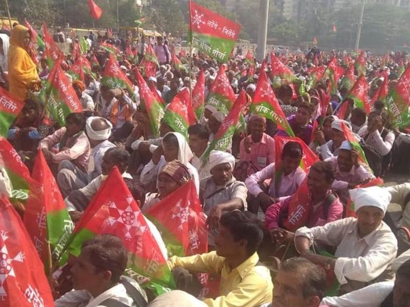 Farmers rally from Thane to Vidhan Bhavan for the right to justice | ठाणे ते विधानभवन पायी रॅली; न्यायासाठी बळीराजा धडकणार राजाच्या दरबारी