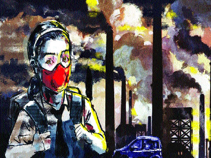  Due to skin, respiratory disorders, depression in Mumbai, increasing pollution | त्वचा, श्वसनाच्या विकारांनी मुंबईला ग्रासले, वाढत्या प्रदूषणाचा परिणाम
