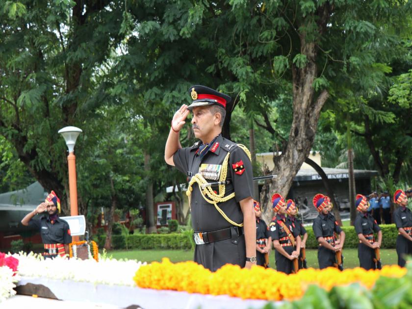 tribute to the Martyr of kargil war by southern command | कारगिल युद्धातील शहिदांना मानवंदना ; दक्षिण मुख्यालयातर्फे कार्यक्रम