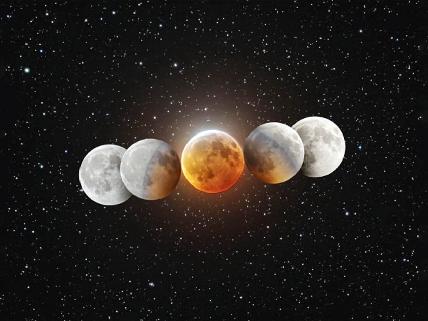 first lunar eclipse march 2024 know about date time and details of first chandra grahan on falgun purnima 2024 | २०२४ चे पहिले चंद्रग्रहण: मार्च महिन्यात कधी आहे ग्रहण? पाहा, सूतक काल अन् मान्यता