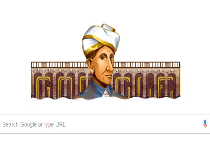 google doodle on indian famous and iconic engineer m visvesvaraya on the occasion of engineering day | Engineer’s Day : भारतरत्न डॉ. एम. विश्वेश्वरय्या यांच्या कार्याला गुगलकडून अनोखा सलाम!