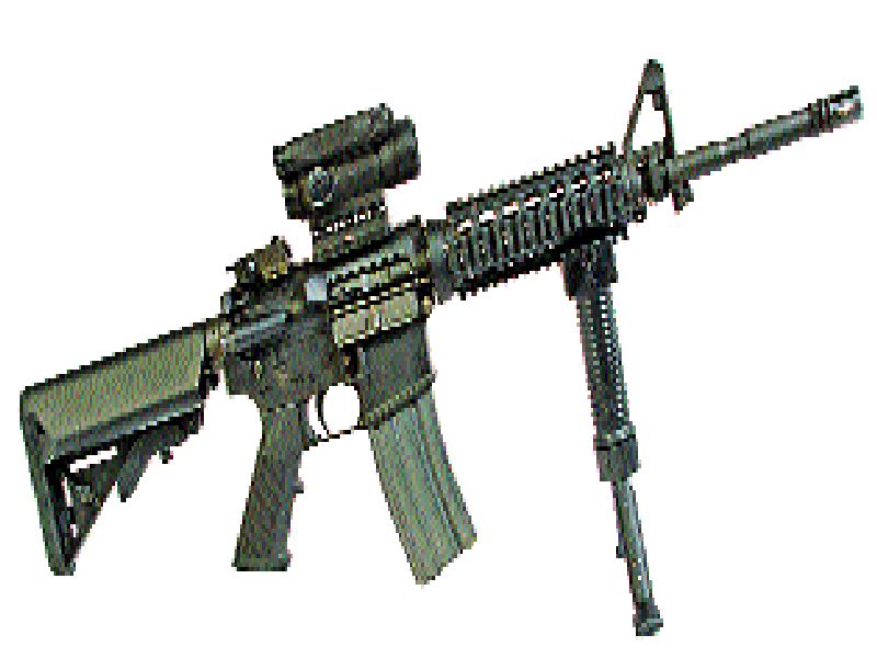 M4 Carbine: Around 950 rounds of fire in one minute | एम ४ कार्बाईन : एका मिनिटात सुमारे ९५० राऊंड फायर
