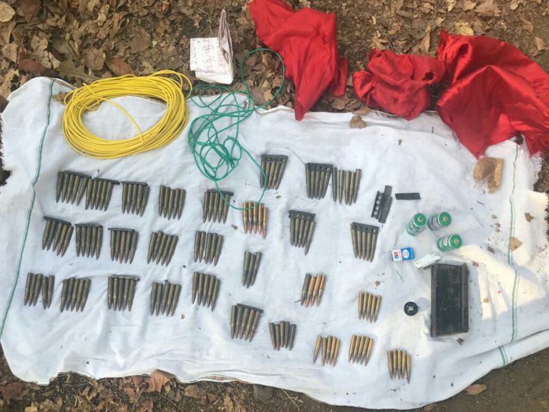 138 live cartridges found in the forest of Gadchiroli | गडचिरोलीच्या जंगलात आढळले १३८ जिवंत काडतूस