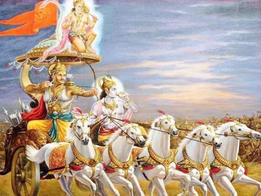 know why maruti get angry on karna in mahabharata and how sri krishna calmed hanuman | Mahabharata: महाभारत युद्धात एका क्षणी हनुमान-कर्ण आले आमनेसामने; श्रीकृष्ण मधे पडले नसते तर... 
