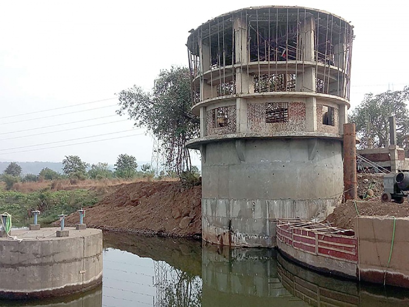 Completion of the dam in Mahad MIDC | महाड एमआयडीसीतील बंधाऱ्याचे काम पूर्णत्वास