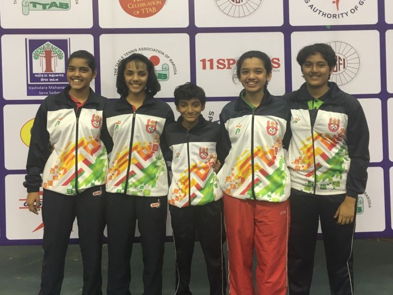 Maharashtra's four gold medals in National Table Tennis Championship | राष्ट्रीय टेबल टेनिस स्पर्धेत महाराष्ट्राची चार सुवर्णपदकांची कमाई