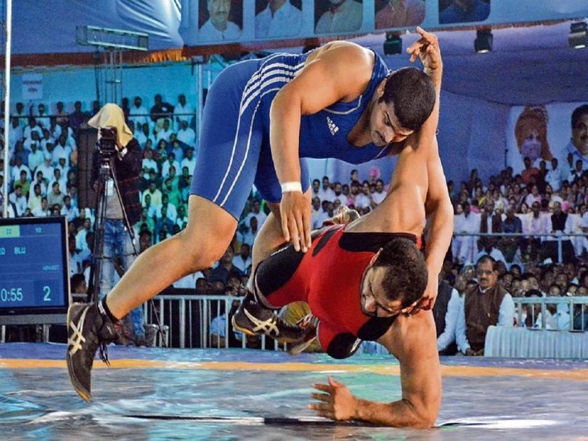 Maharashtra Kesari: 'Maharashtra Kesari' wrestling competition will be held in Satara from 4 to 9 April | Maharashtra Kesari: 'महाराष्ट्र केसरी'चे बिगुल वाजणार, पैलवान खाशाबा जाधव यांच्या साताऱ्यात रंगणार स्पर्धा