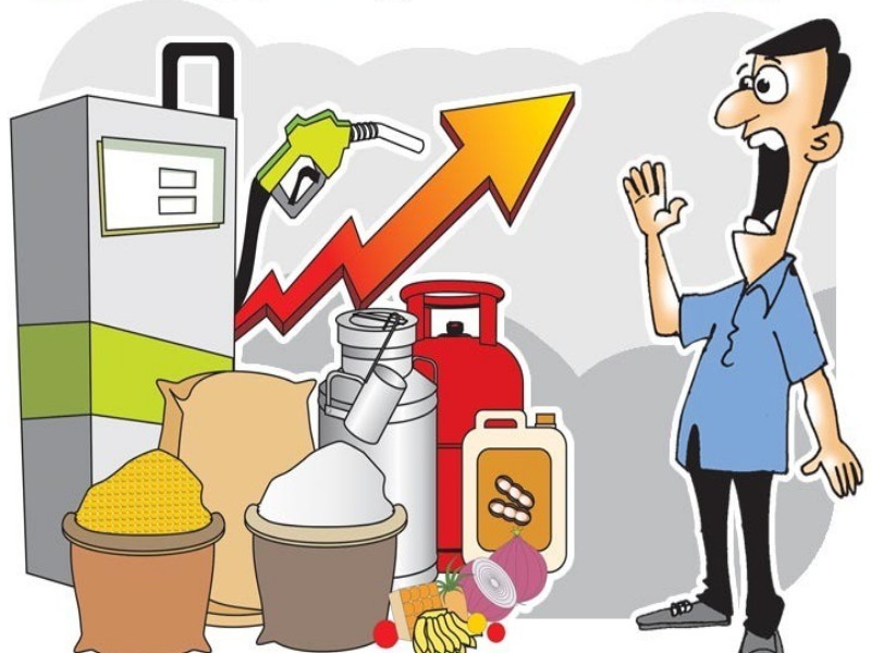 Inflation hits the festival! Oil, vegetable price hikes; Gas price hiked by Rs 260 during the year | सणवारात महागाईचा तडाखा! तेल, भाज्यांच्या दरवाढीचा कहर; वर्षभरात गॅसच्या दरात '२६०' रुपयांची वाढ