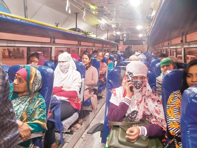 Nagar-Pune bus service for women every Monday | दर सोमवारी महिलांसाठी नगर-पुणे बससेवा