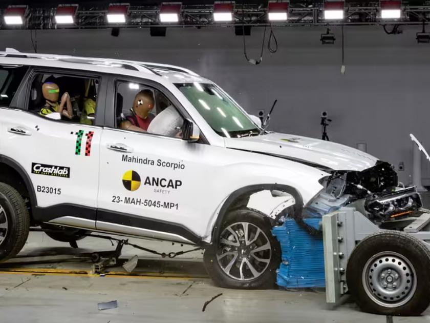 Five star in the world, zero in Australia! Mahindra's Dhakad SUV sqorpio n has been crash tested in Ancap | जगात फाईव्ह स्टार, ऑस्ट्रेलियात झिरो ठरली! महिंद्राच्या धाकड एसयुव्हीची क्रॅश टेस्ट झाली