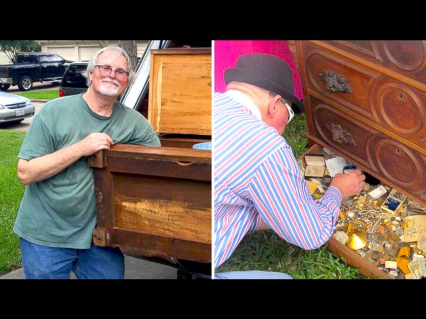 Man finds treasure worth millions hidden in 125 years old cabinet, but he returns to Owner | 8 हजारात खरेदी केलं होतं 125 वर्ष जुनं कपाट, आत जे दिसलं त्याने बदललं आयुष्य