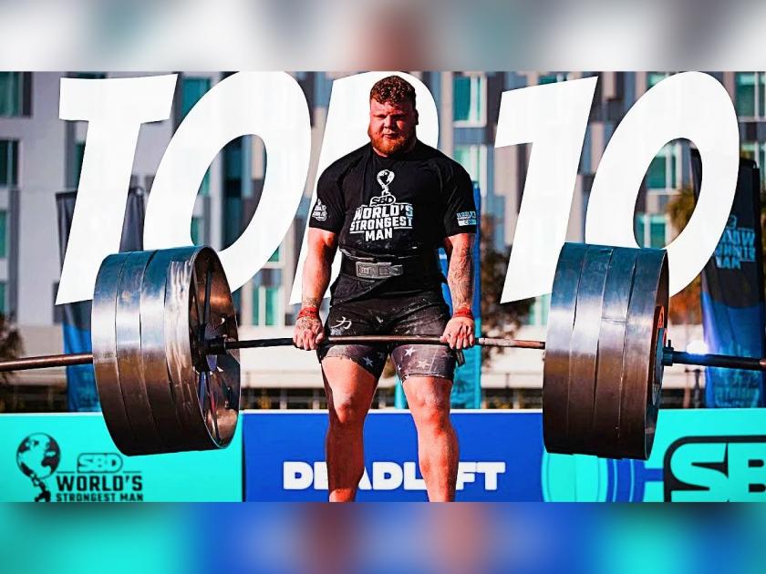 The World's Strongest Man only did 3 moves for 2 months when he started lifting. He says it built the foundation for his record-breaking strength. | हा आहे जगातील सर्वात ताकदवान माणूस, जाणून घ्या याचा डाएट प्लॅन
