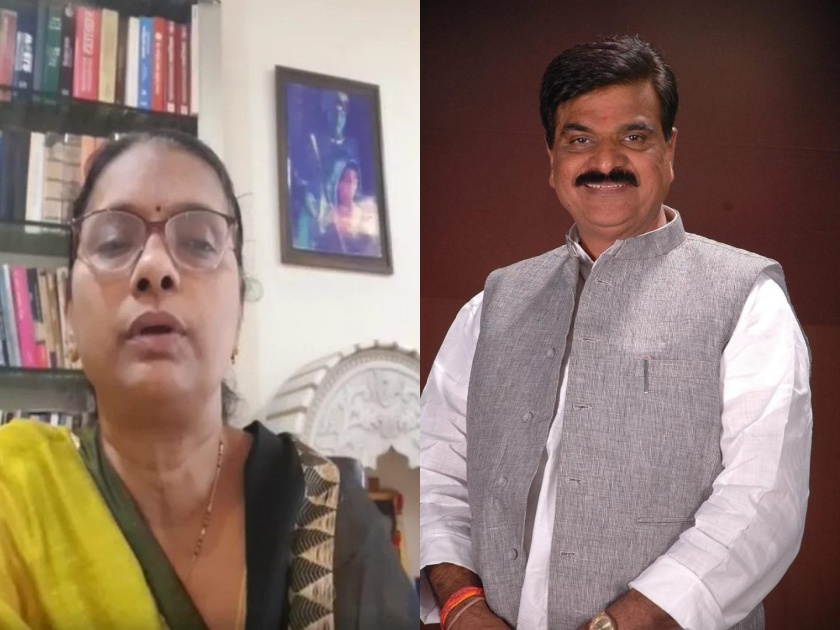 Wife Mandakini reaction over daughter Mamata Lande FB Post on Shivsena Vijay Shivtare | पत्नी मंदाकिनी यांचा खुलासा; “विजय शिवतारे दुसऱ्या बाईसोबत राहतात, २७ वर्ष आम्ही वेगळं राहतोय, मग...”