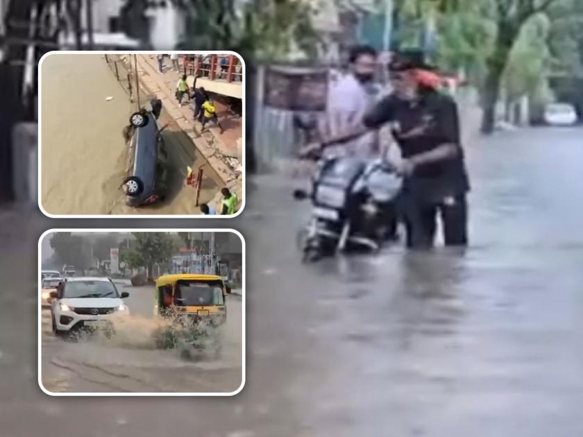 monsoon advances in north india heavy rains in gujarat rajasthan affect normal life | Video - हाहाकार! गुजरातपासून जम्मू-काश्मीरपर्यंत पावसाचा प्रकोप; अनेकांनी गमावला जीव