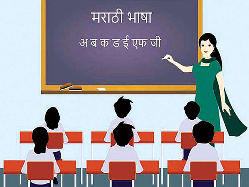 government to cancel noc of schools which are not teaching marathi language kkg | मराठी न शिकवल्यास शाळांची मान्यता रद्द