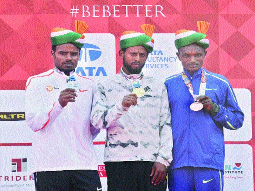 Mumbai Marathon 2019 : The Ethiopian runners have a record run | Mumbai Marathon : इथिओपियाच्या धावपटूंनी घेतली विक्रमी धाव