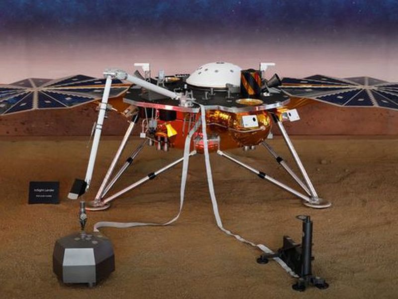 NASA's Insight Mars Lander has successfully landed on the planet Mars | 'मंगळ'वार; नासाच्या 'इनसाईट' यानाचं मंगळावर यशस्वी लँडिंग