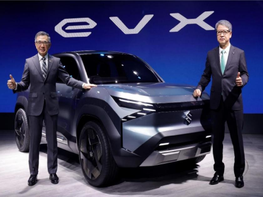 Maruti eVX SUV: A whopping 550 km range on a single charge; Maruti Suzuki's EV car to be launched soon | सिंगल चार्जमध्ये तब्बल 550 km रेंज; लवकरच लॉन्च होणार Maruti Suzuki ची EV कार