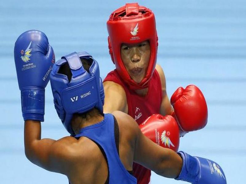 Commonwealth Games 2018: Mary Kom clinches Gold in boxing | Commonwealth Games 2018: मेरी कोमचा 'सुवर्ण' ठोसा, भारताच्या खात्यात 18वं सुवर्णपदक