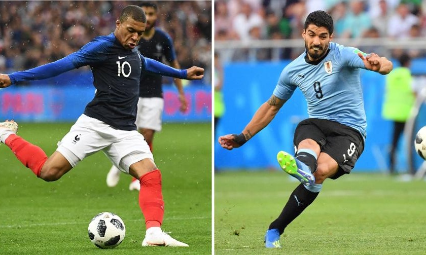 FIFA World Cup 2018 Quarter finals: Who will reach the semifinals ... Uruguay or France | FIFA World Cup Quarter finals : उपांत्यफेरीत कोण पोहोचणार... उरुग्वे की फ्रान्स