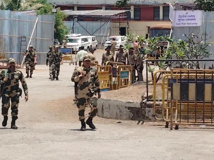 Raigad: Raigad Lok Sabha constituency ballot boxes under tight security | Raigad: रायगड लोकसभा मतदार संघाच्या मतपेट्या कडेकोट सुरक्षा व्यवस्थेत