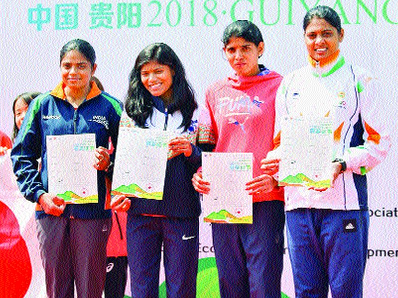 Sanjeevani won bronze, Indian women's team won bronze | संजीवनीने जिंकले कांस्य, भारतीय महिला संघानेही पटकावले कांस्य