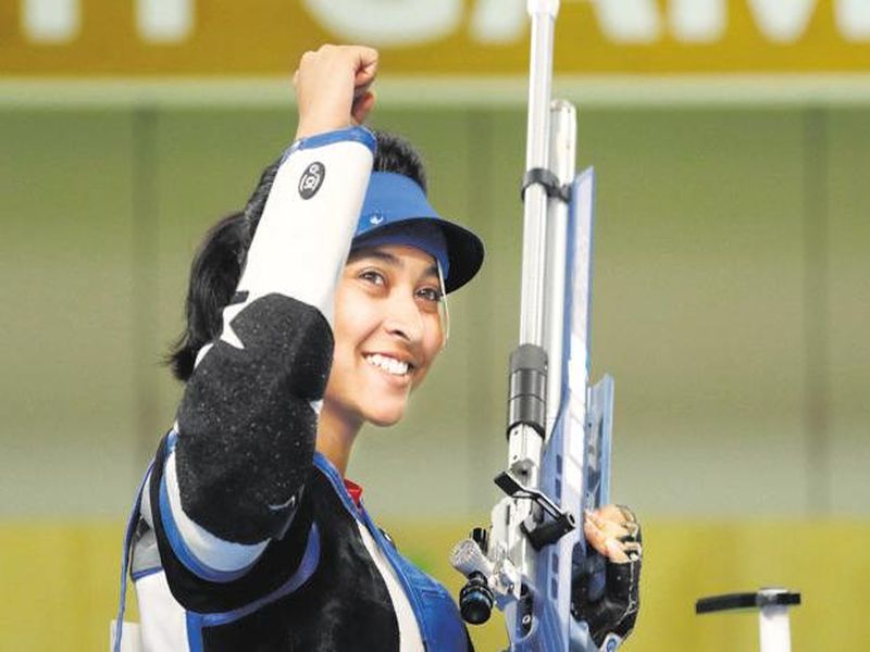 Youth Olympic Games 2018: Indian shooter Mehuli Ghosh win silver medal | Youth Olympic Games 2018 : भारताची नेमबाज मेहुली घोषला रौप्यपदक