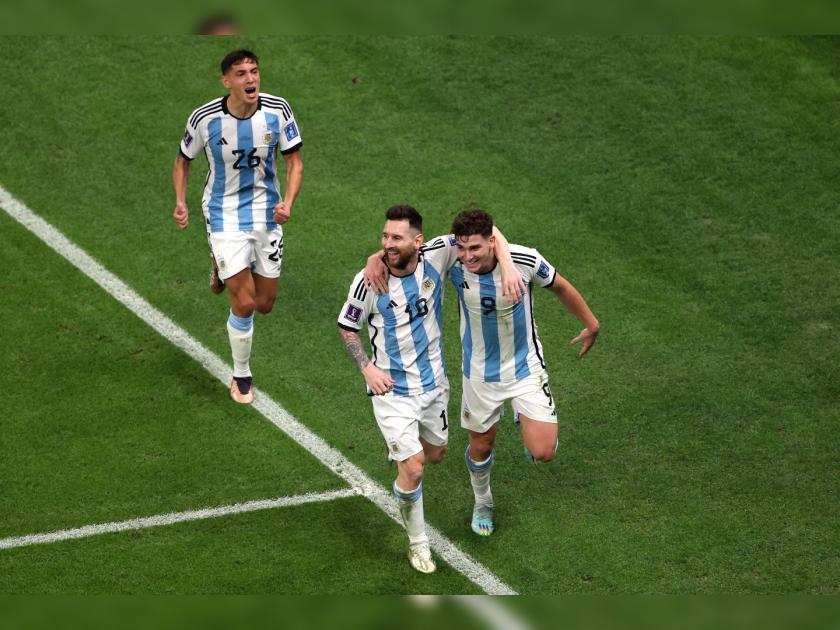 Fifa World Cup 2022 Semi finals: ARGENTINA IS IN THE FINAL, Lionel Messi's step towards 'fulfilment' of his world cup dream beat Croatia by 3-0 | Fifa World Cup Semi finals: अर्जेंटिना फायनलमध्ये! लिओनेल मेस्सीचे 'स्वप्नपूर्ती'च्या दिशेने पाऊल