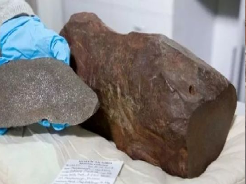 Australian man found meteorite in 2015, he kept this for years hoping that this is gold | सोन्याच्या शोधात असलेल्या व्यक्तीला सापडली मौल्यवान वस्तू, किंमत लावणे अशक्य..!