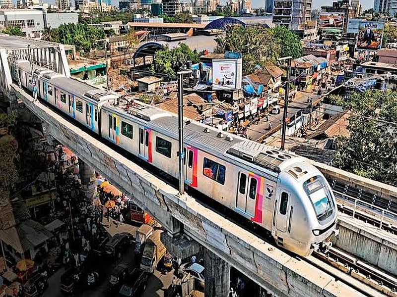 Transport of Metro -01 interrupted, due to technical reasons | Mumbai Metro : तांत्रिक कारणामुळे मेट्रो-१ ची वाहतूक विस्कळीत, दुरूस्तीनंतर पूर्ववत