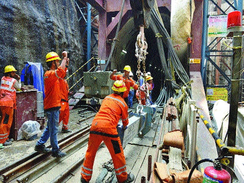 Selection of Contractor for various works of Metro-1 route | मेट्रो-३ मार्गिकेच्या विविध कामांसाठी कंत्राटदाराची निवड