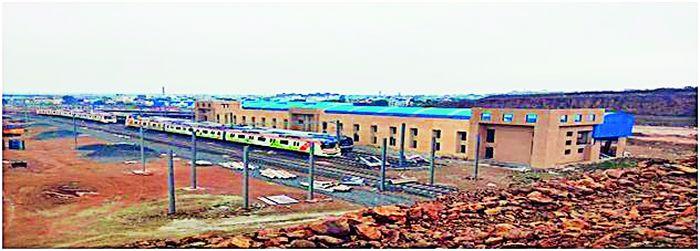Hingana Metro Depot's work started at a rapid pace | हिंगणा मेट्रो डेपोचे काम वेगाने सुरू 