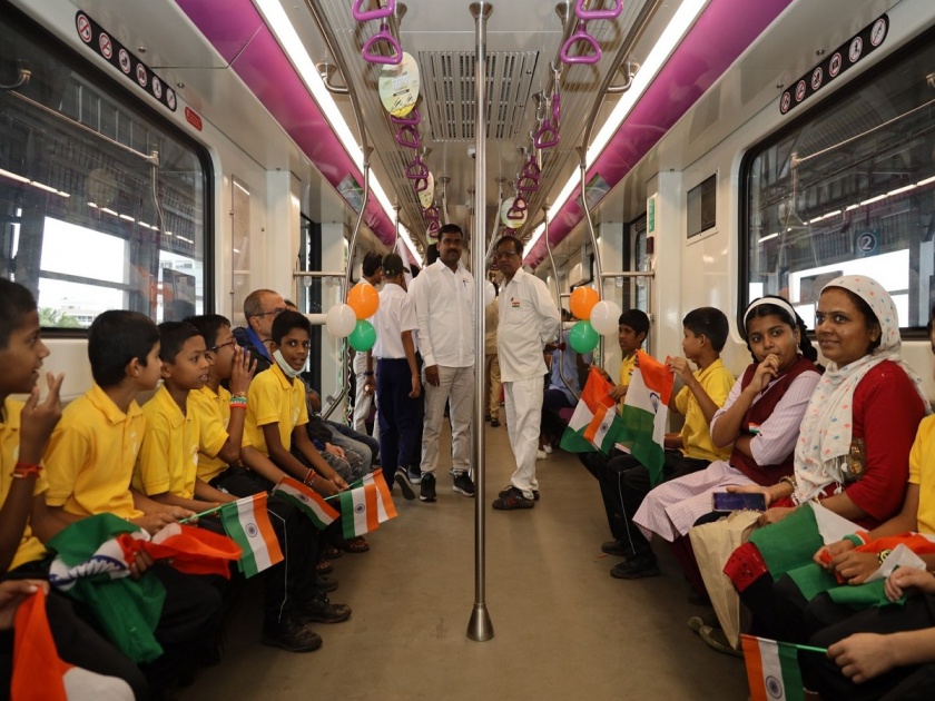 Pune Metro| Garvare College to Deccan and Phugewadi to Dapodi Metro Station trial run successful | Pune Metro| गरवारे कॉलेज ते डेक्कन आणि फुगेवाडी ते दापोडी मेट्रो स्टेशन ट्रायल रन यशस्वी