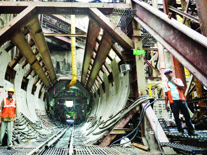 70% work of Metro-3 laning completed in two years | मेट्रो-३ मार्गिकेचे दोन वर्षांत ७० टक्के काम पूर्ण, ५५ किमी भुयारीकरणापैकी ३८.२५ किमीचे काम पूर्ण