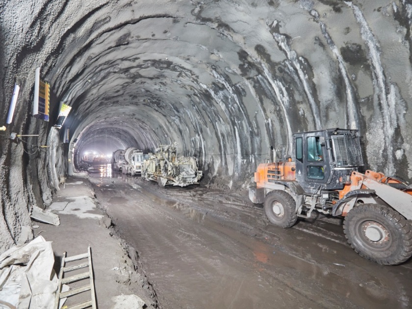 Underground Metro - 3: 59% construction of the project completed | भुयारी मेट्रो - ३ : प्रकल्पाचे एकूण ५९ टक्के बांधकाम पूर्ण    