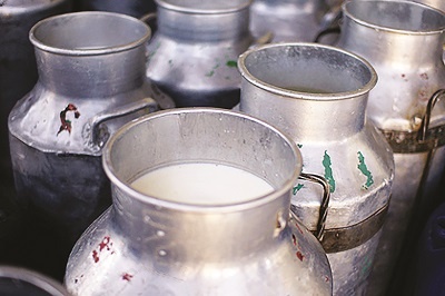 Consumption of bagged milk of Sangli district team halved | सांगली जिल्ह्यातील संघांच्या पिशवीबंद दुधाचा खप निम्म्यावर