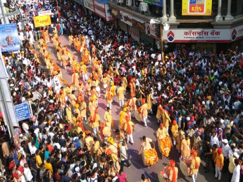 Anant Chaturdashi 2022| Roads in central part of Pune closed for Ganapati Visarjan procession | Anant Chaturdashi 2022| पुण्यात गणपती विसर्जन मिरवणुकीनिमित्त मध्यभागातील रस्ते बंद
