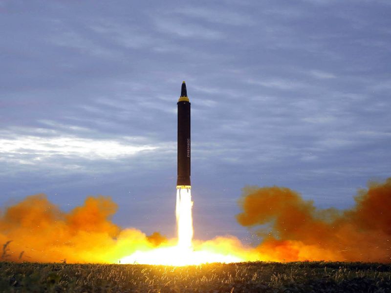  A. In the missile phase of Korea, America claims to be a nuclear weapon | उ. कोरियाच्या क्षेपणास्त्र टप्प्यामध्ये अमेरिका, अण्वस्त्रसज्ज राष्ट्र बनल्याचा दावा