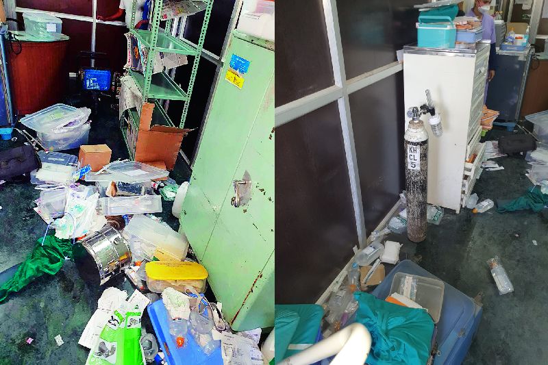 kunal hospital vandalised, doctor assaulted by relative of deceased man | रुग्णाचा मृत्यूनंतर संतप्त नातेवाईकांची रुग्णालयात तोडफोड, डॉक्टरला मारहाण